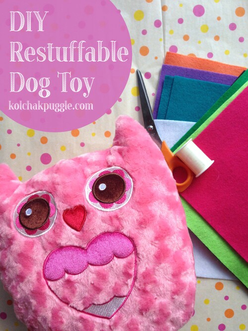 DIY Re-Stuffable Dog Toy