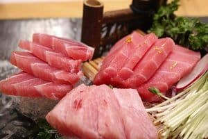 image of raw fish meat