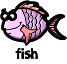 illustration of a cartoon fish